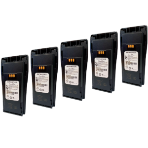 Kit 5 Bateria de lithium P/ Rádio Comunicador Motorola Ep450 Ep450s Dep450 1700mah