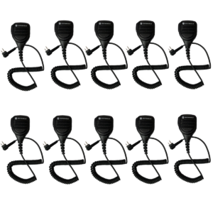 Kit 10 Microfone Motorola Pmmn4013 Ptt Ep150 Ep450 Dep450