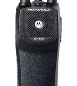 Walkie-talkie Motorola Analógico Ep450 E Frequência Vhf - Preto