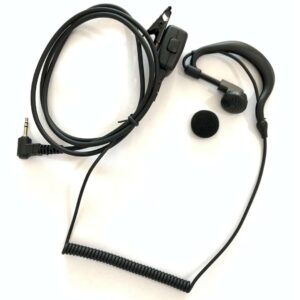 Fone de Ouvido P1 com Microfone PTT para Rádio Motorola Talkabout T200 T270 T460 T470 T400MC T200BR